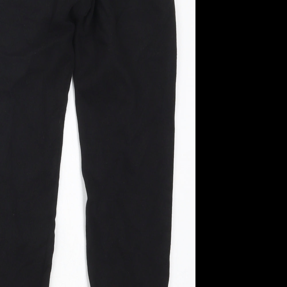 Pep&Co Boys Black  Cotton Sweatpants Trousers Size 8-9 Years  Regular Drawstring - Dan and Tom