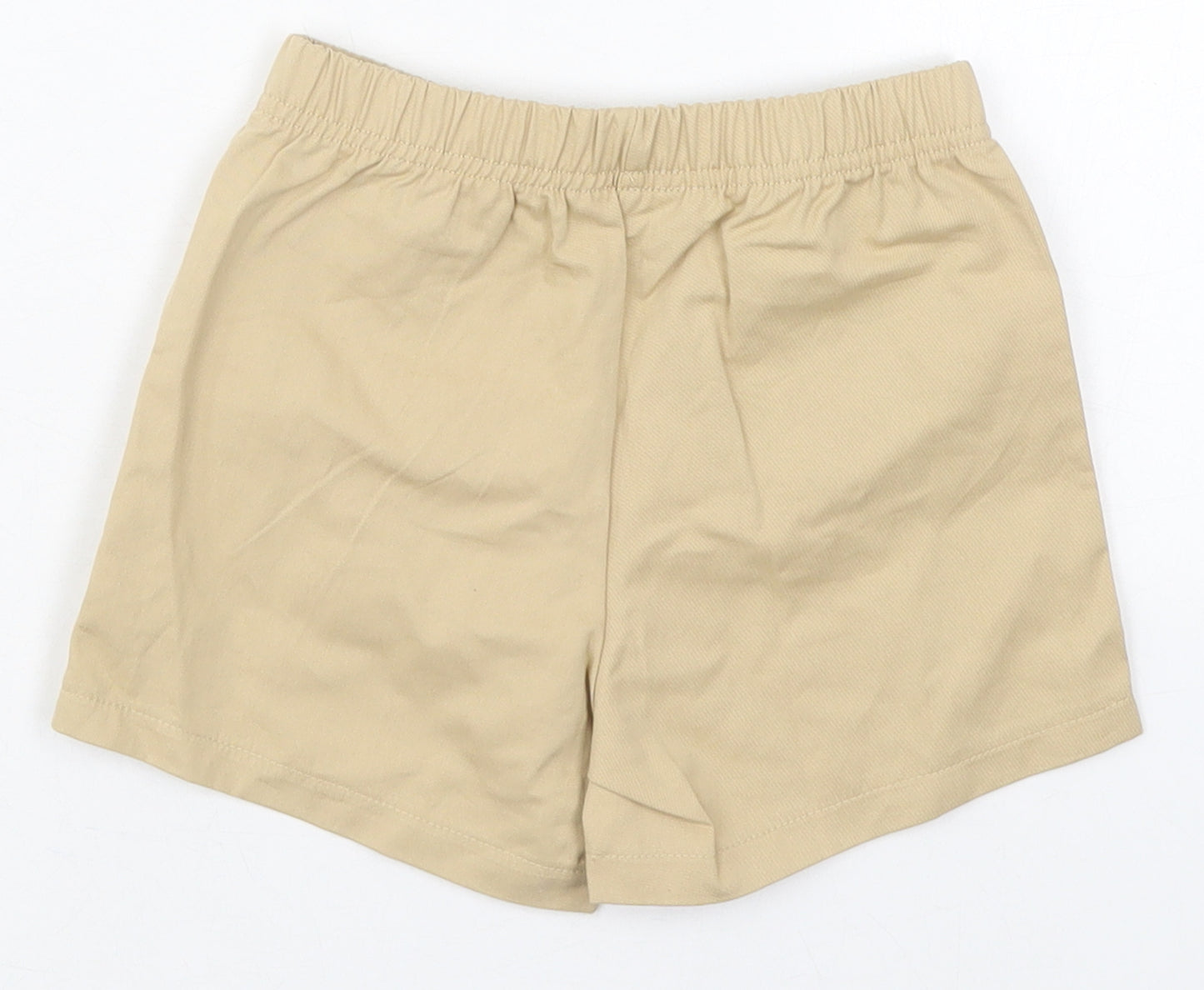 Preworn Baby Beige  Cotton Cropped Trousers Size 18-24 Months