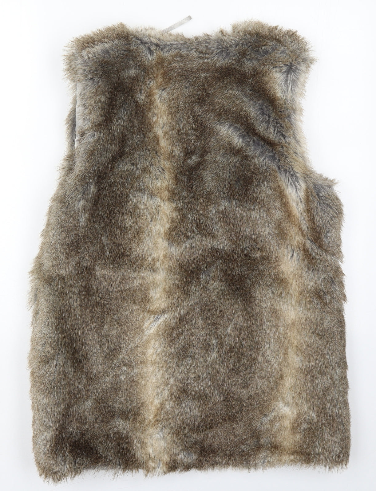 New Look Womens Brown   Gilet Jacket Size 12