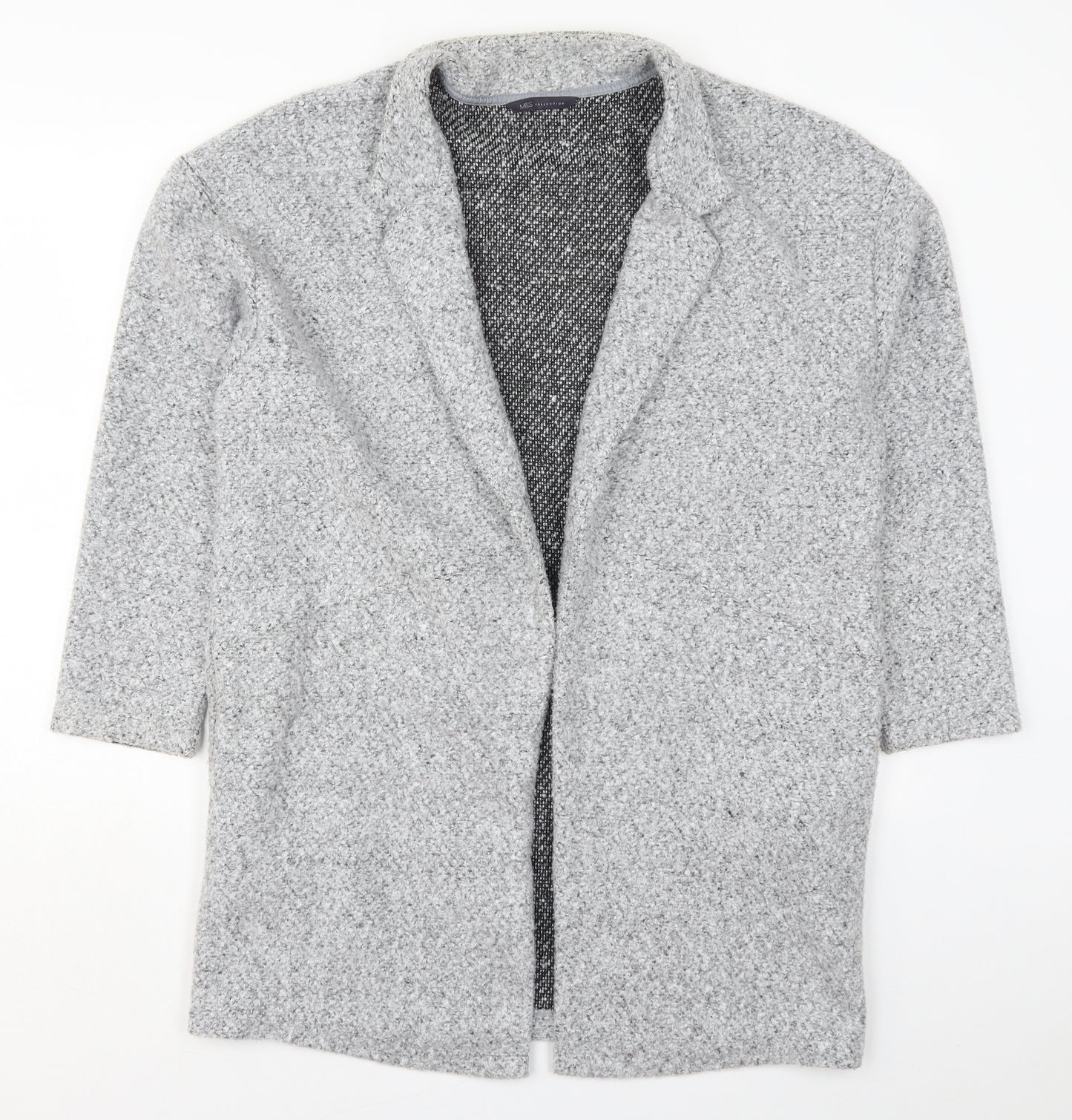 Marks and Spencer Womens Grey   Jacket Coatigan Size 16