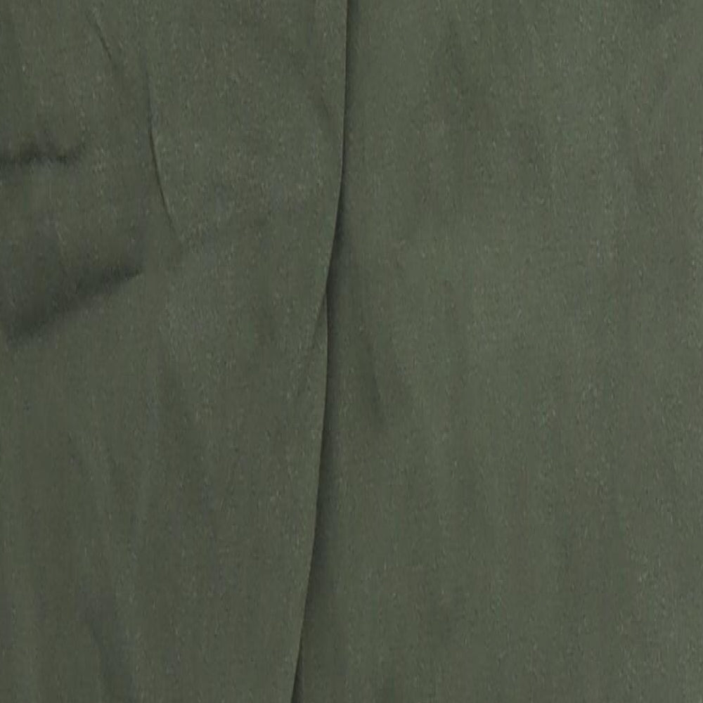 JACK & JONES Mens Green  Cotton Trousers  Size 30 L31 in Slim Button