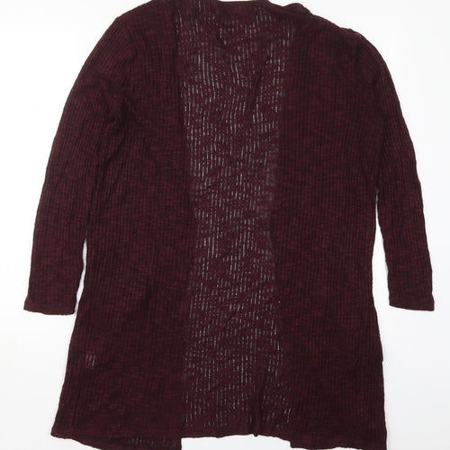 Atmosphere Womens Purple V-Neck  Viscose Cardigan Jumper Size 10