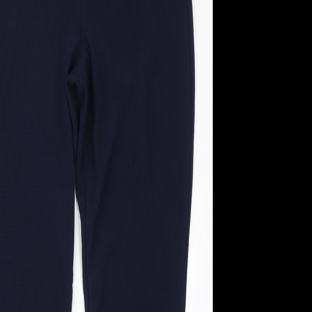 Arista Womens Blue  Polyester Trousers  Size 16 L30 in Regular