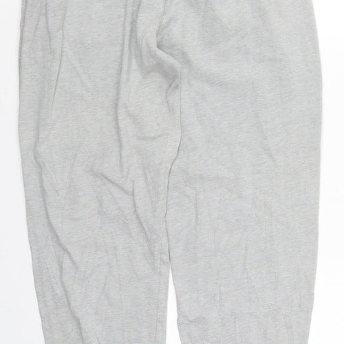 NEXT Womens Grey  Cotton Sweatpants Trousers Size 10 L28 in Regular