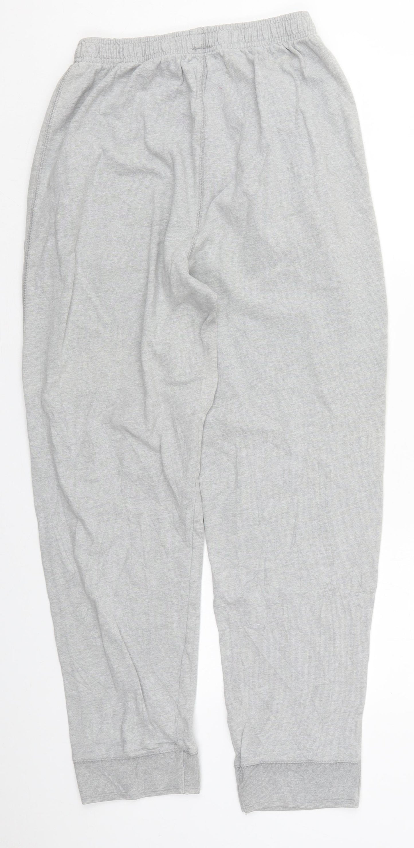 NEXT Womens Grey  Cotton Sweatpants Trousers Size 10 L28 in Regular
