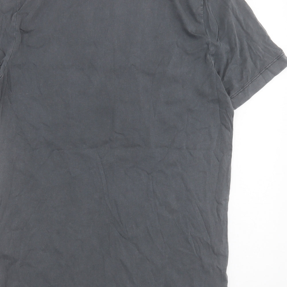 Primark Mens Grey  Cotton  T-Shirt Size XS Crew Neck  - Space Jam