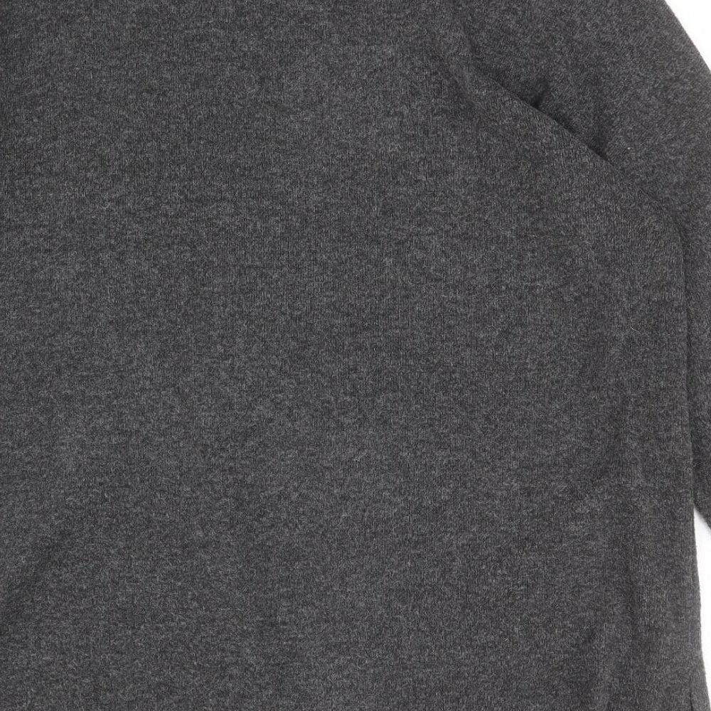 F&F Womens Grey Crew Neck  Polyester Pullover Jumper Size 20   - Stars