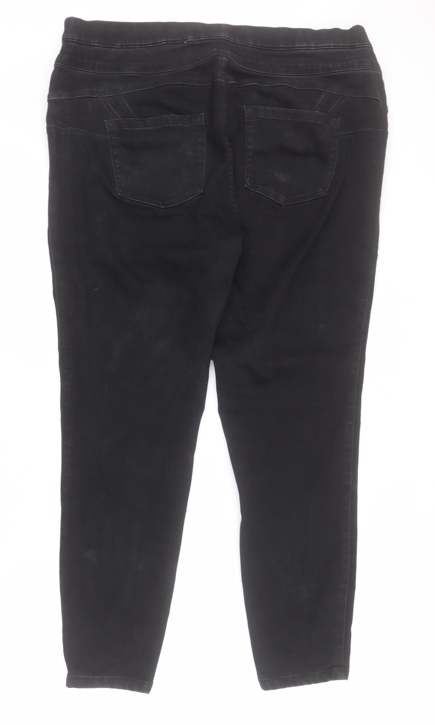 NEXT Womens Blue  Cotton Jegging Jeans Size 16 L29 in Regular