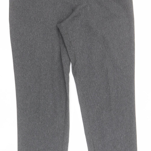 Matalan Womens Grey  Polyester Capri Trousers Size 10 L28 in Regular