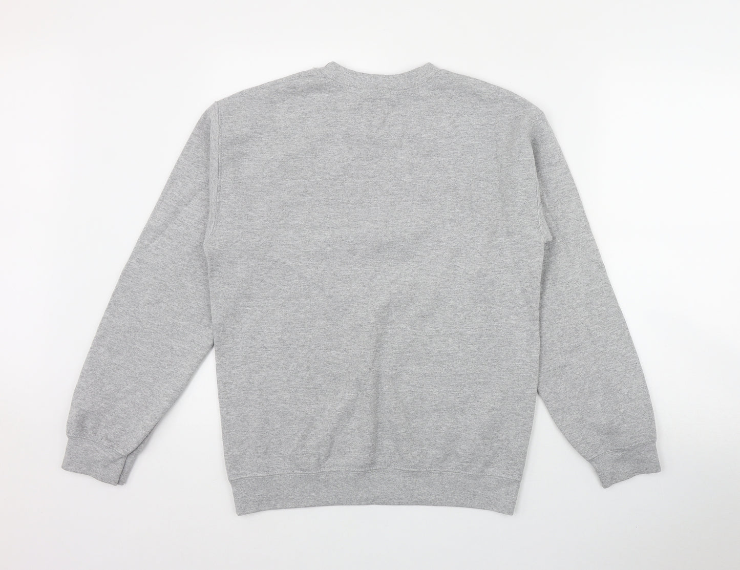 PRETTYLITTLETHING Womens Grey  Cotton Pullover Sweatshirt Size S  Pullover - 'California'