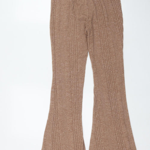 SheIn Womens Brown  Viscose Jegging Trousers Size S L31 in Regular