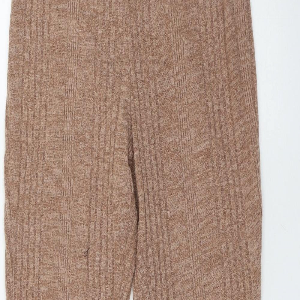 SheIn Womens Brown  Viscose Jegging Trousers Size S L31 in Regular