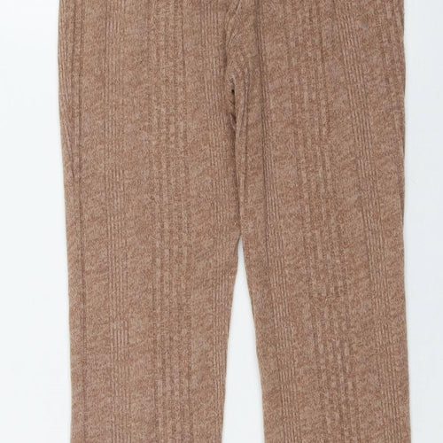 SheIn Womens Brown  Viscose Jegging Trousers Size S L31 in Regular