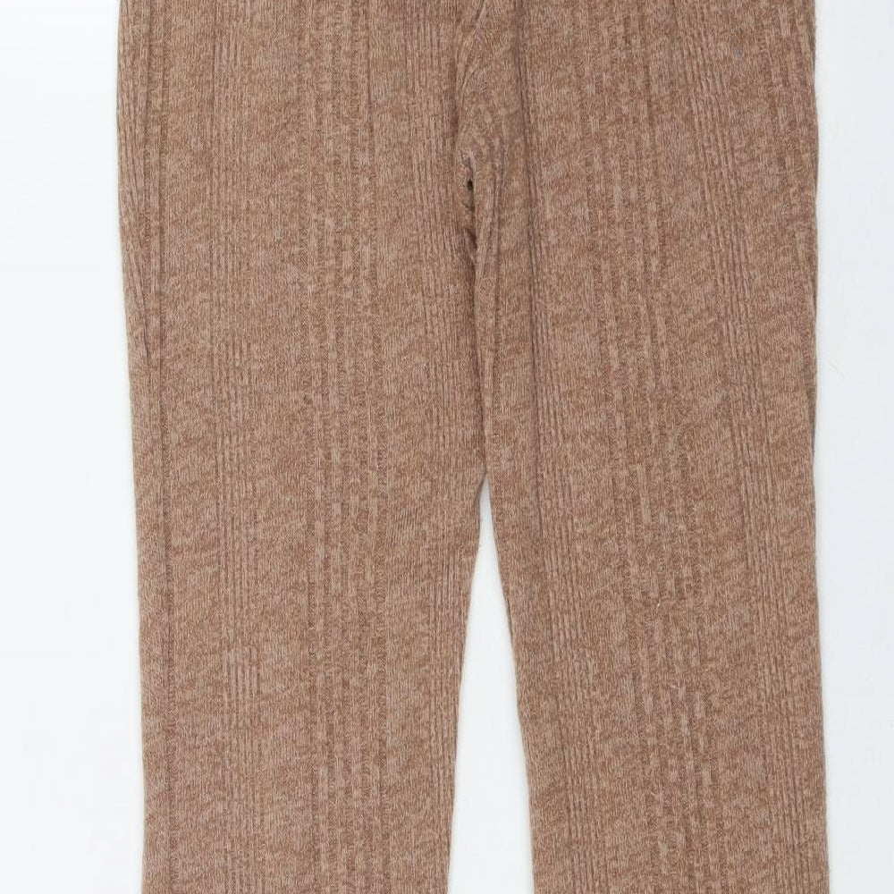 SheIn Womens Brown  Viscose Jegging Trousers Size S L31 in Regular