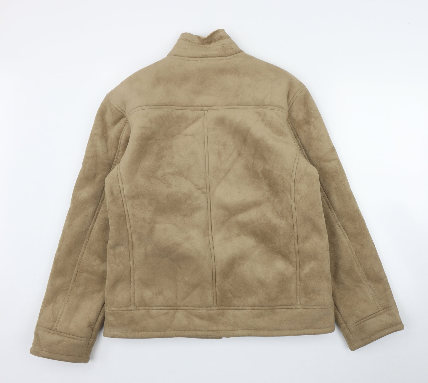 F&F Mens Beige   Jacket  Size M  Zip