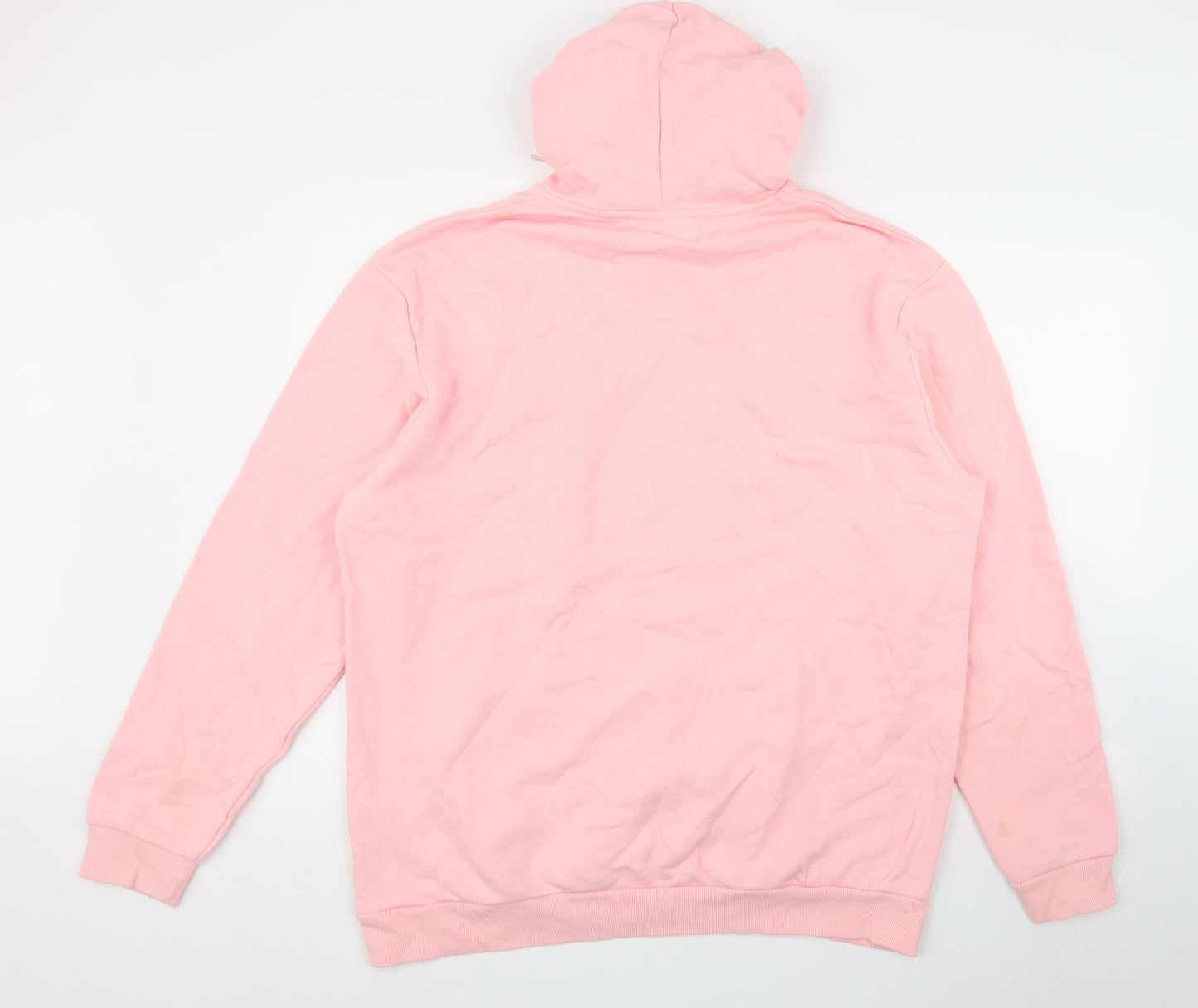 Nickleodeon Womens Pink  Cotton Pullover Hoodie Size XL  Pullover