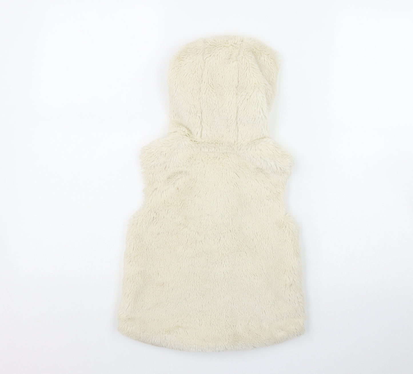 NEXT Girls Ivory   Jacket Waistcoat Size 3-4 Years  Zip