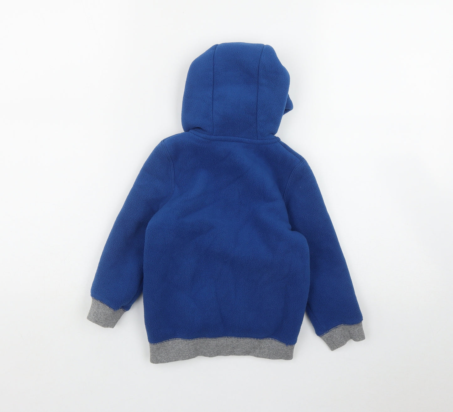 Nutmeg Boys Blue  Polyester Full Zip Jumper Size 18-24 Months  Zip