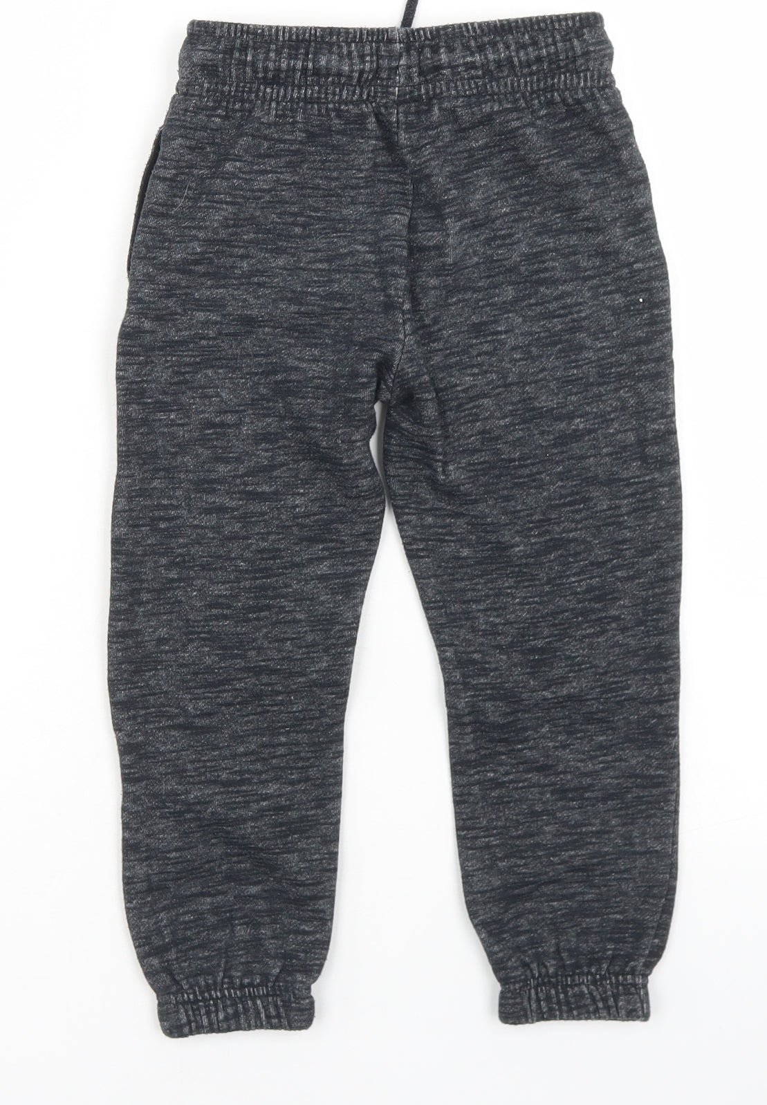 F&F Boys Blue  Cotton Jogger Trousers Size 4-5 Years  Regular Drawstring