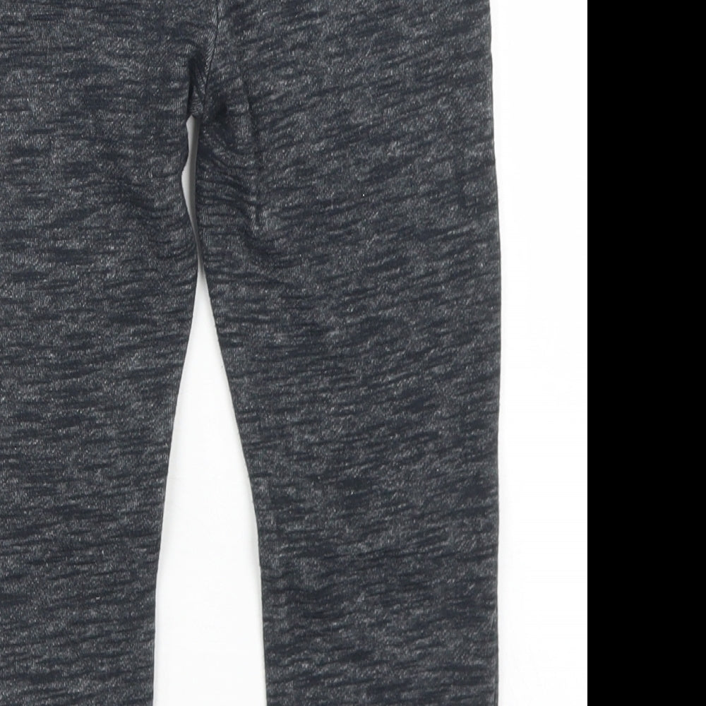 F&F Boys Blue  Cotton Jogger Trousers Size 4-5 Years  Regular Drawstring