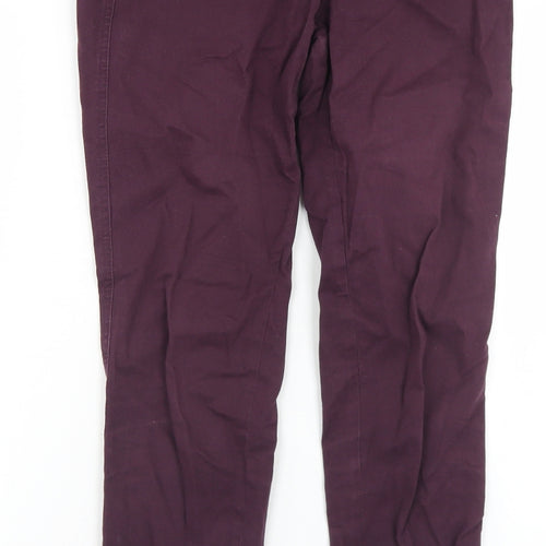 Savida Womens Purple  Cotton Jegging Jeans Size 8 L28 in Regular