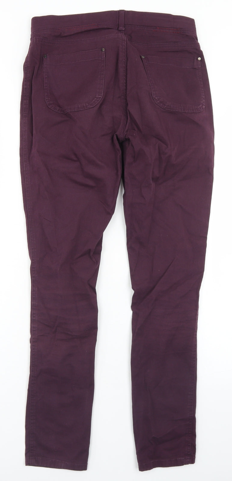 Savida Womens Purple  Cotton Jegging Jeans Size 8 L28 in Regular