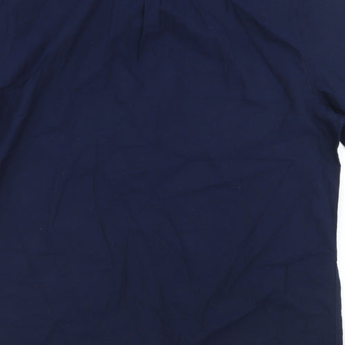 Primark Mens Blue  Cotton  Button-Up Size 3XL Collared Button