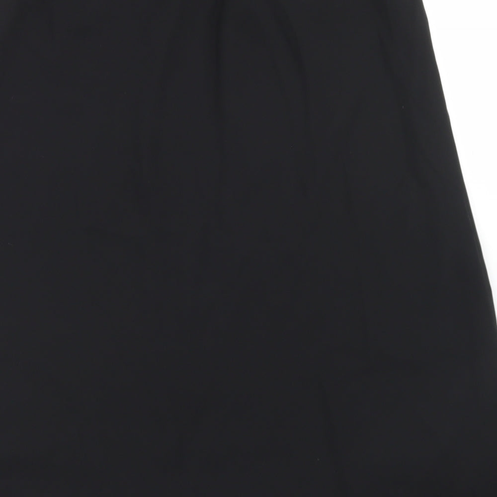 Chapter Womens Black  Polyester Flare Skirt Size 20