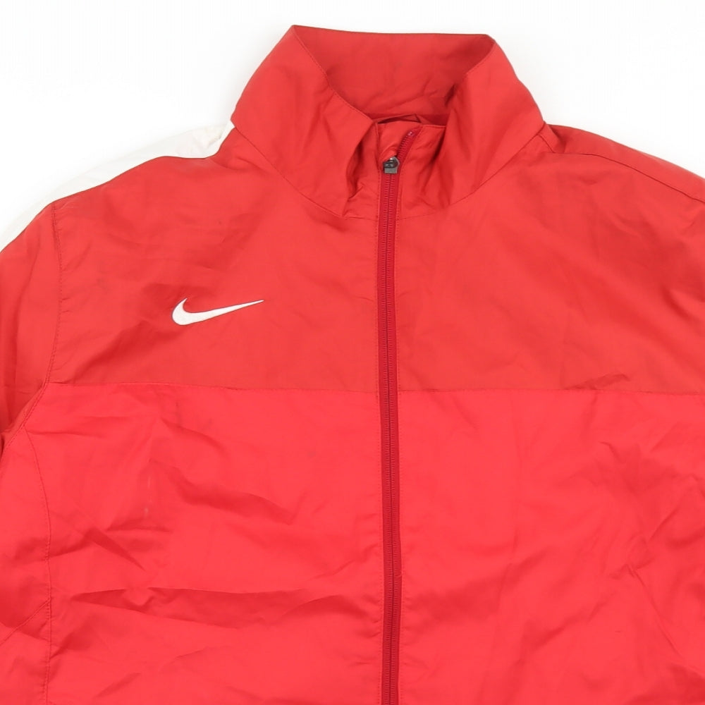 Nike Mens Red   Jacket  Size L  Zip