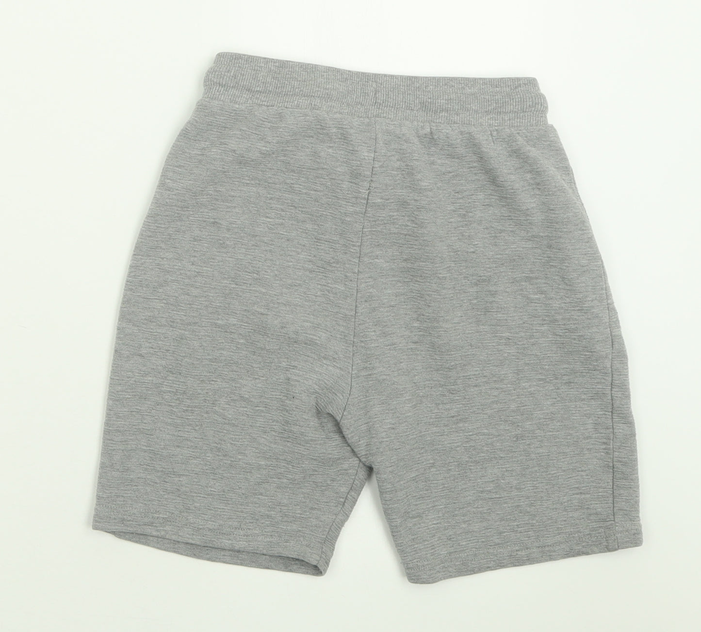 George Boys Grey  Cotton Sweat Shorts Size 9-10 Years  Regular Tie