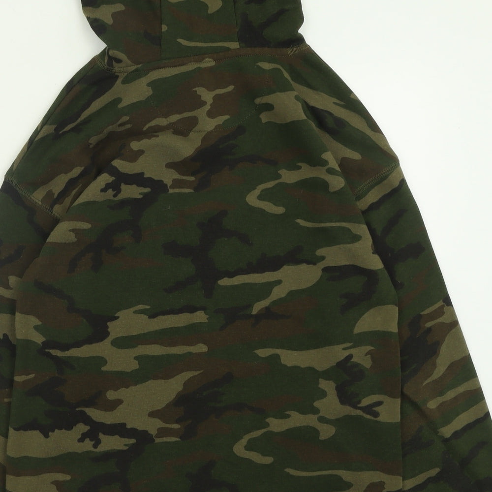 Primark Boys Green Camouflage Cotton Pullover Hoodie Size 12-13 Years  Pullover - Worldwide