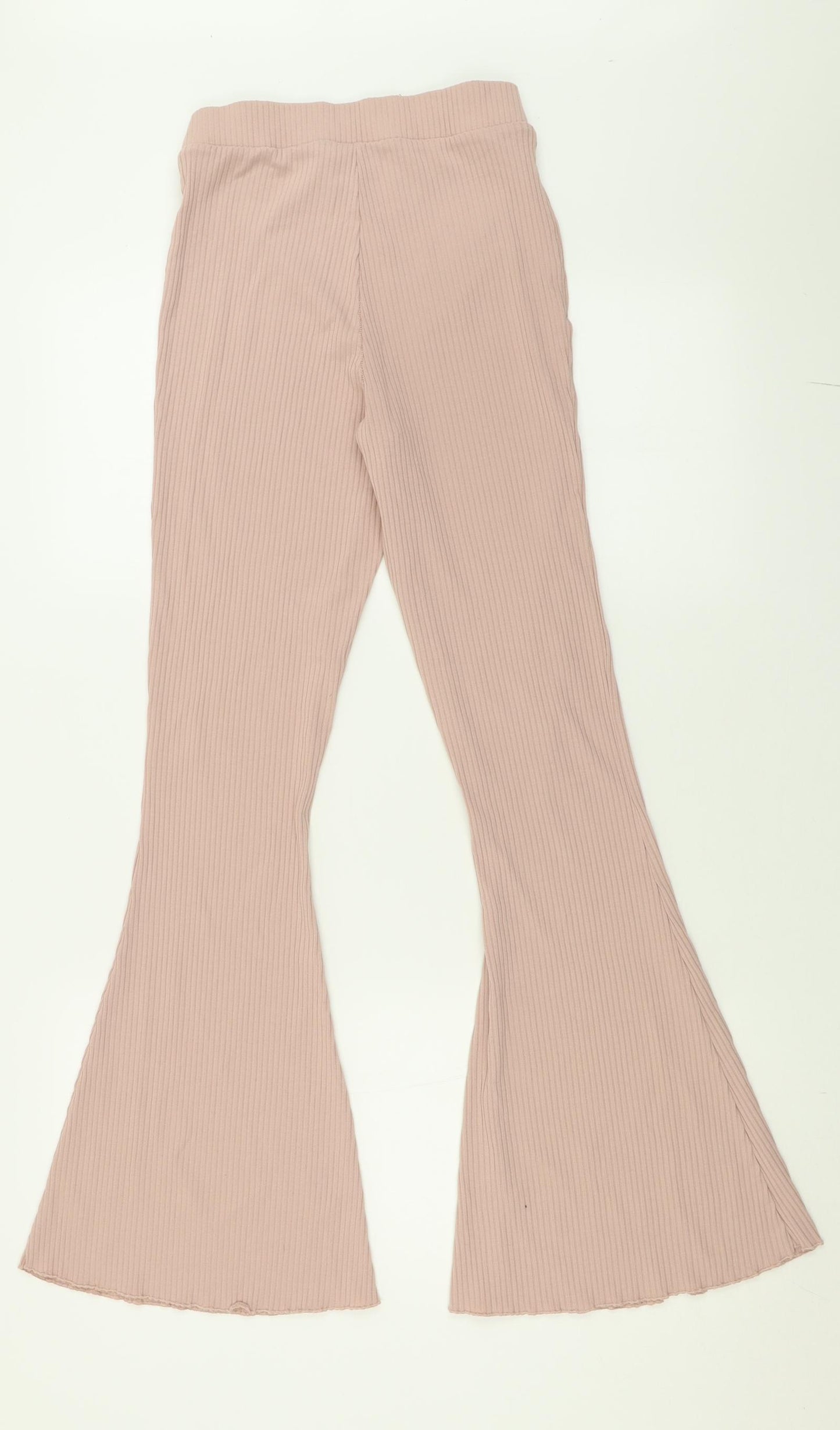 ASOS Womens Pink  Viscose Trousers  Size 8 L30 in Regular