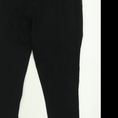 F&F Womens Black  Polyurethane Capri Leggings Size 20 L26 in