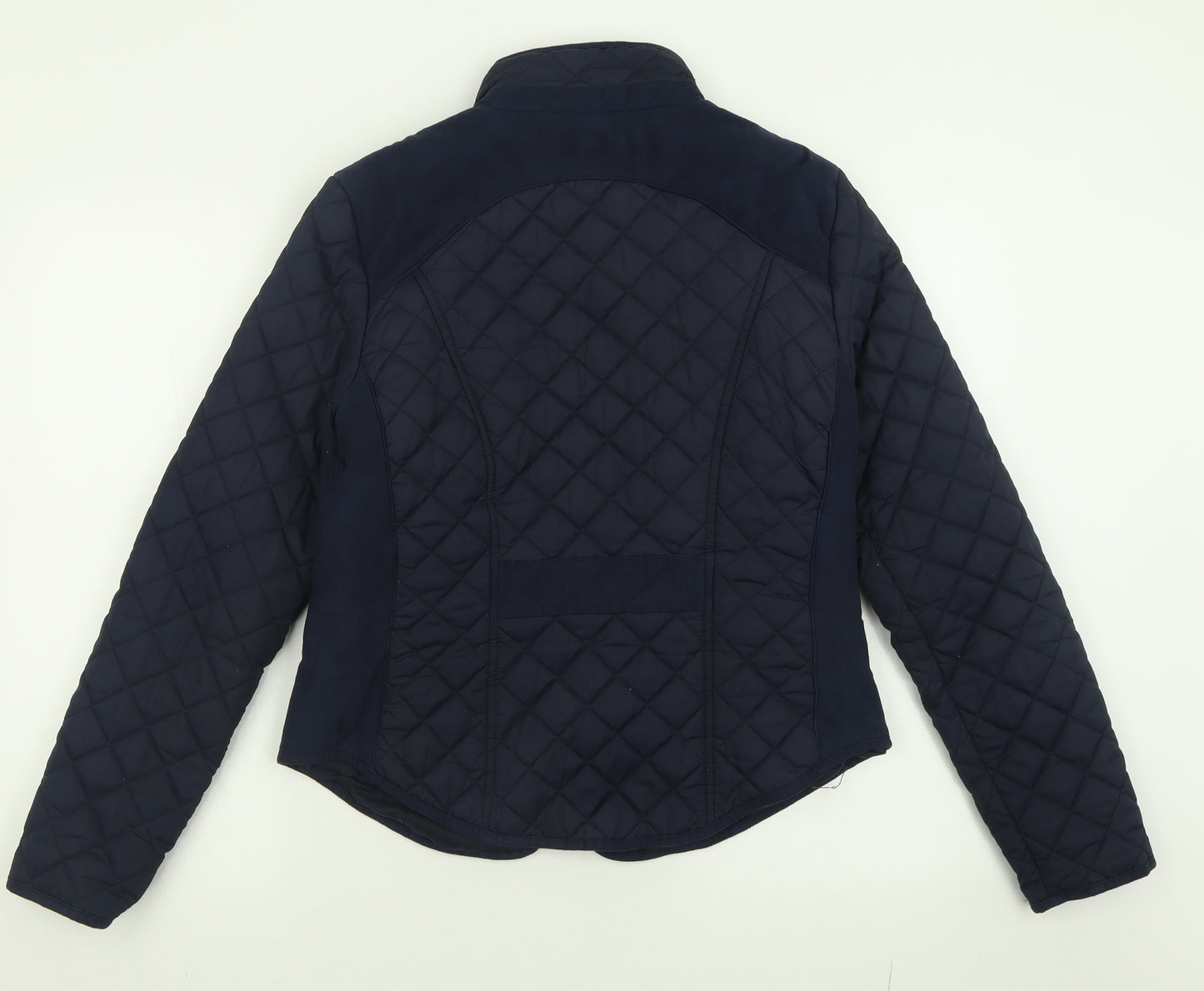New Look Womens Blue   Quilted Jacket Size 14  Zip
