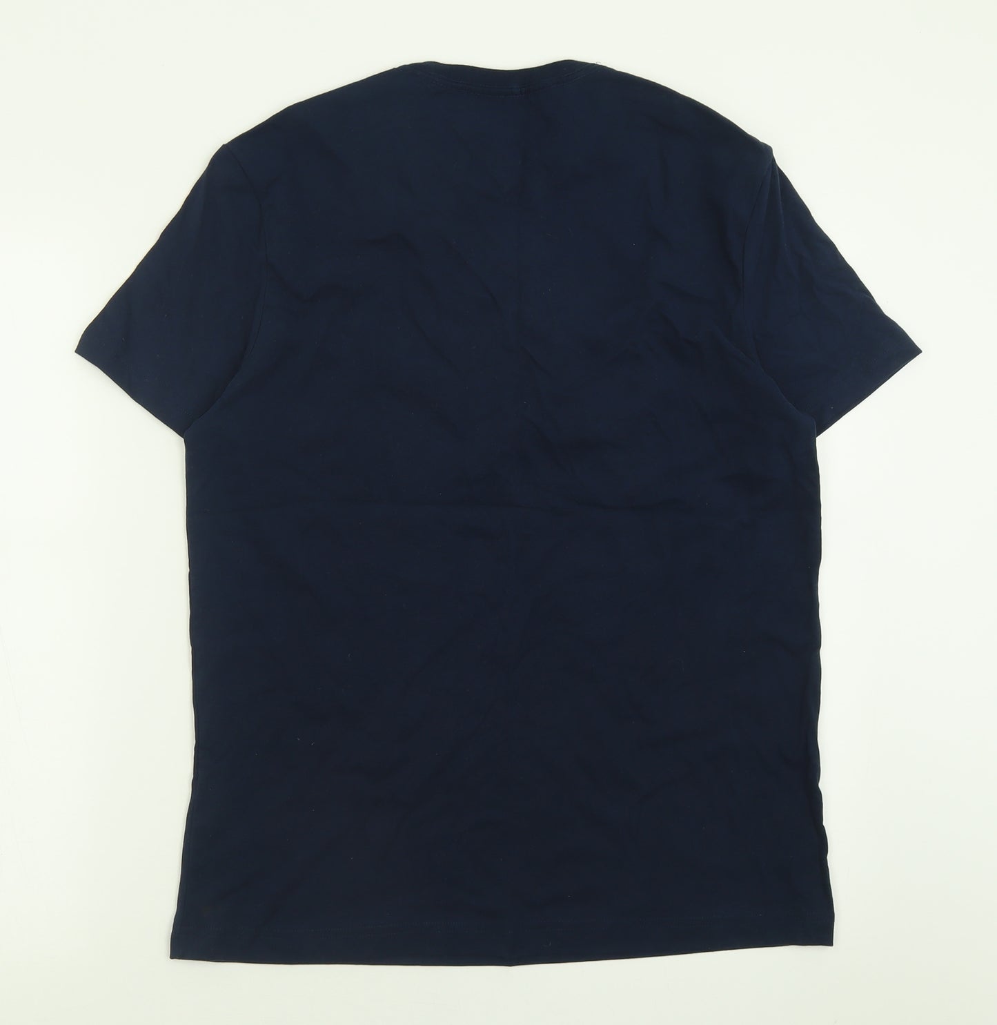 Tommy Hilfiger Mens Blue  Cotton  T-Shirt Size M Crew Neck