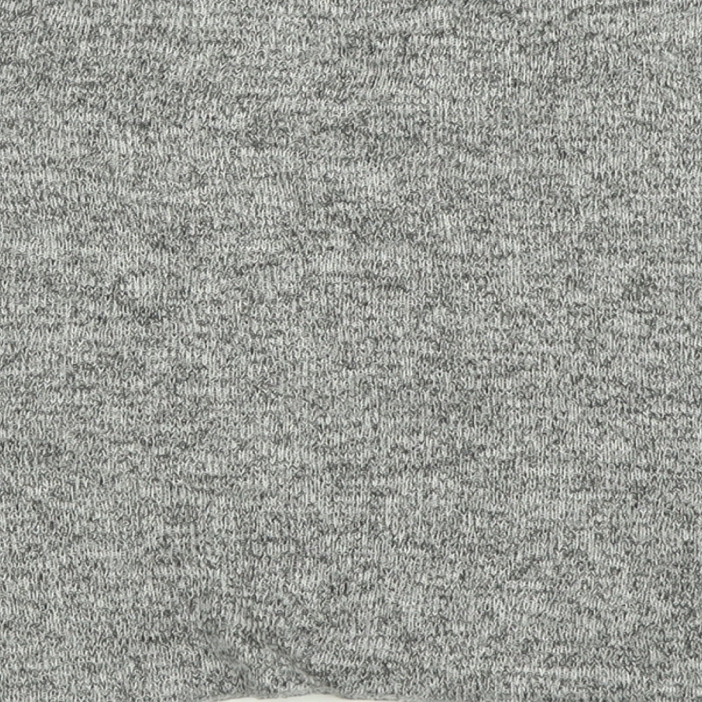 River Island Womens Grey Crew Neck  Polyester Pullover Jumper Size 12