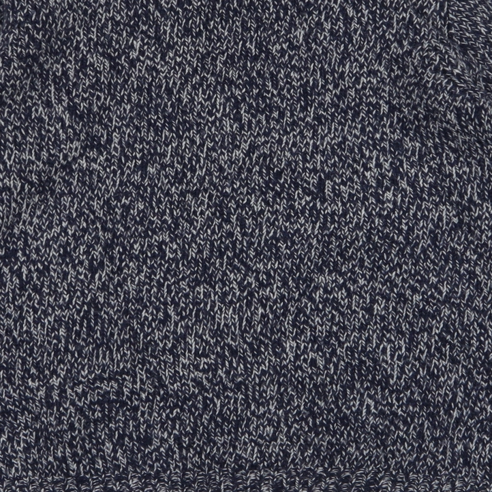 Rampant Sporting Womens Blue Round Neck  Acrylic Pullover Jumper Size S