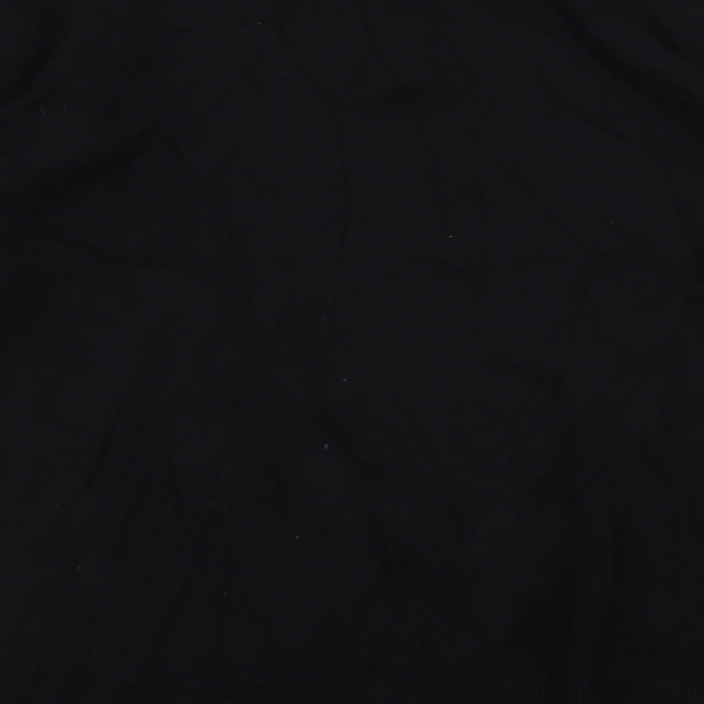 Mexx Womens Black Boat Neck  Viscose Pullover Jumper Size XL