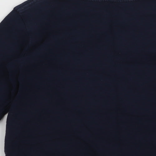 Gap Boys Blue  100% Cotton Jersey T-Shirt Size 2 Years Round Neck Pullover - Fire engine