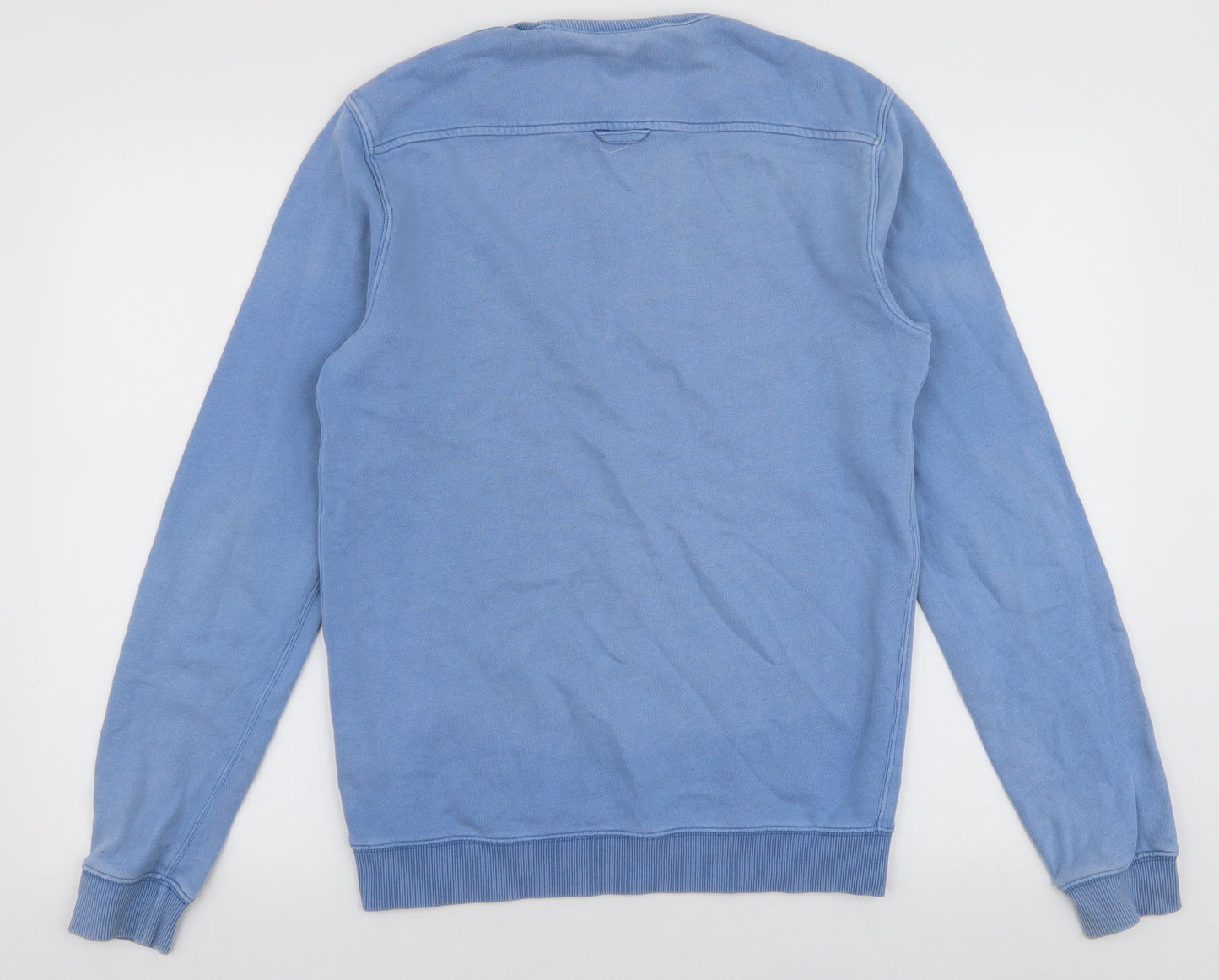 Farah Mens Blue  Cotton Pullover Sweatshirt Size XS