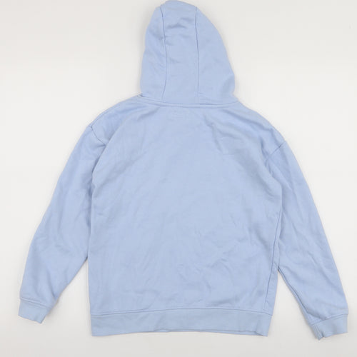 Primark Girls Blue  Cotton Pullover Hoodie Size 10-11 Years  Pullover - Change