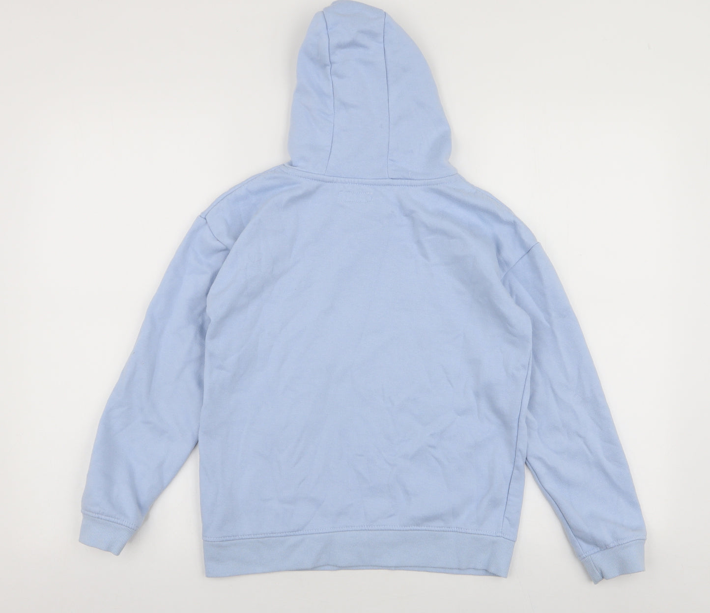 Primark Girls Blue  Cotton Pullover Hoodie Size 10-11 Years  Pullover - Change