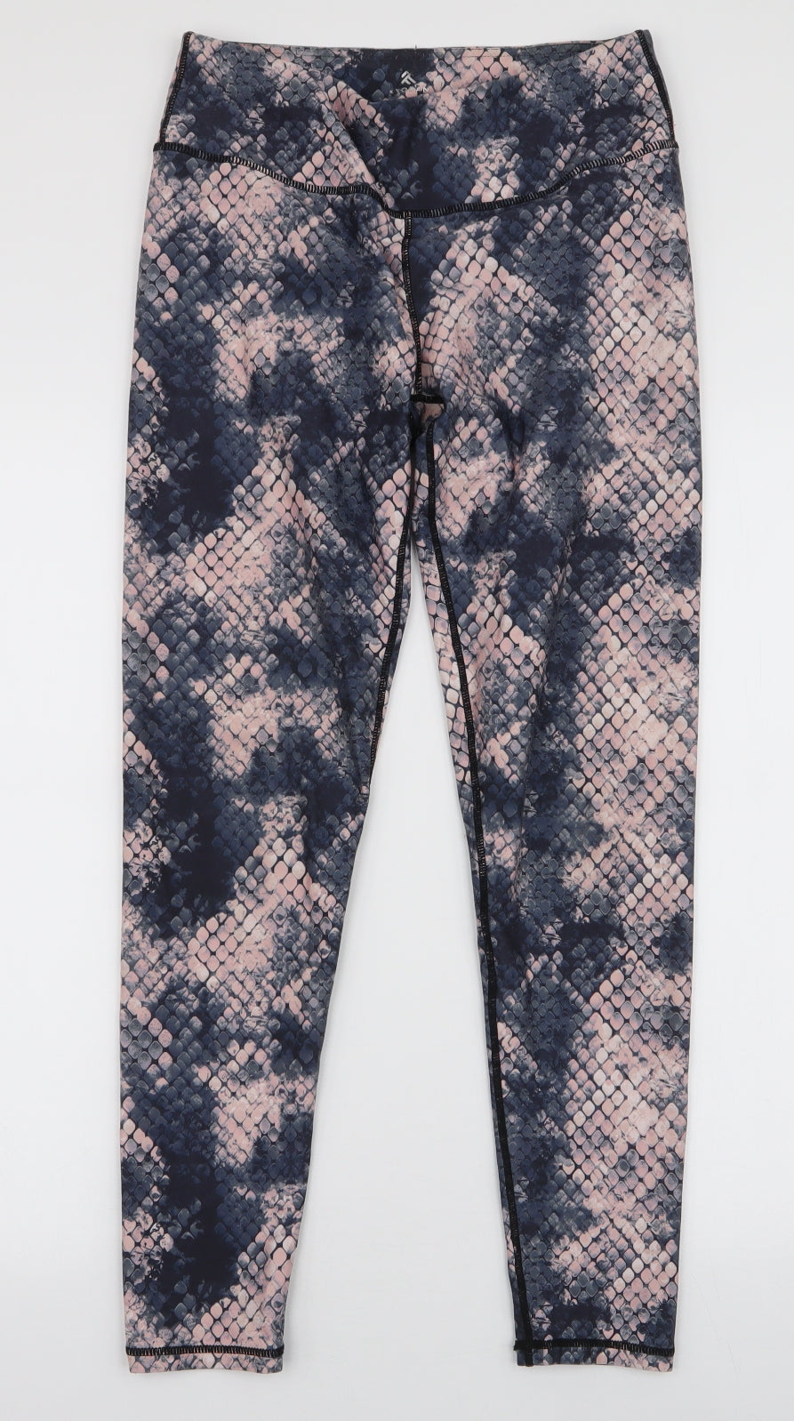 Kyodan Womens Multicoloured Animal Print Polyester Compression Leggings Size M L27 in Slim Pullover