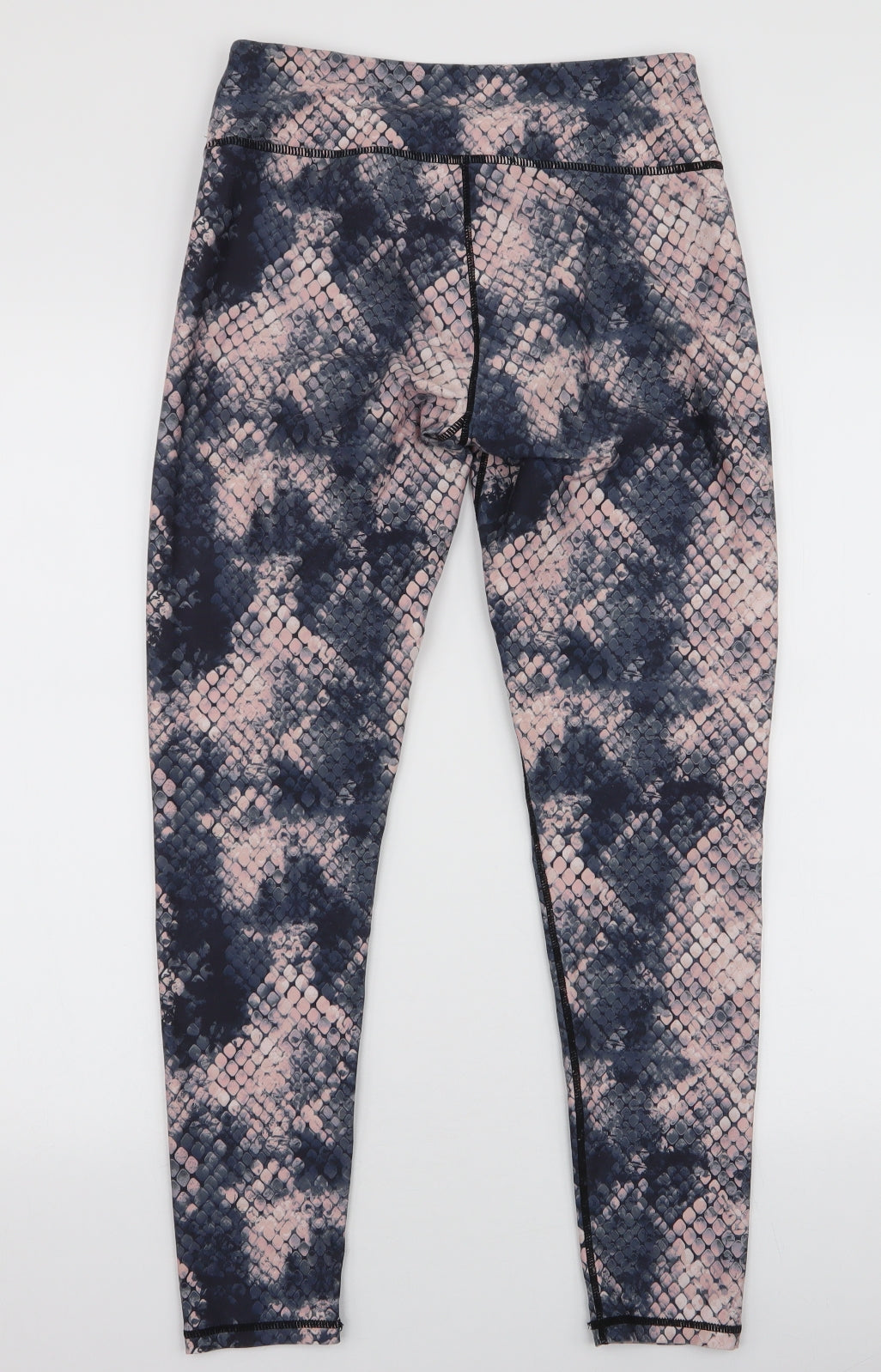 Kyodan Womens Multicoloured Animal Print Polyester Compression Leggings Size M L27 in Slim Pullover