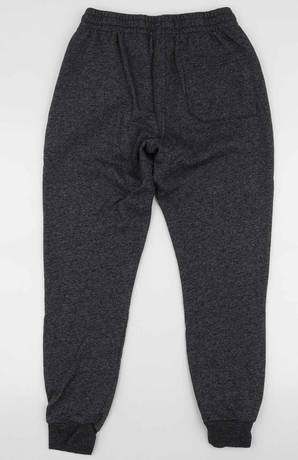 Matalan Mens Grey  Cotton Jogger Trousers Size M L28 in Slim Drawstring