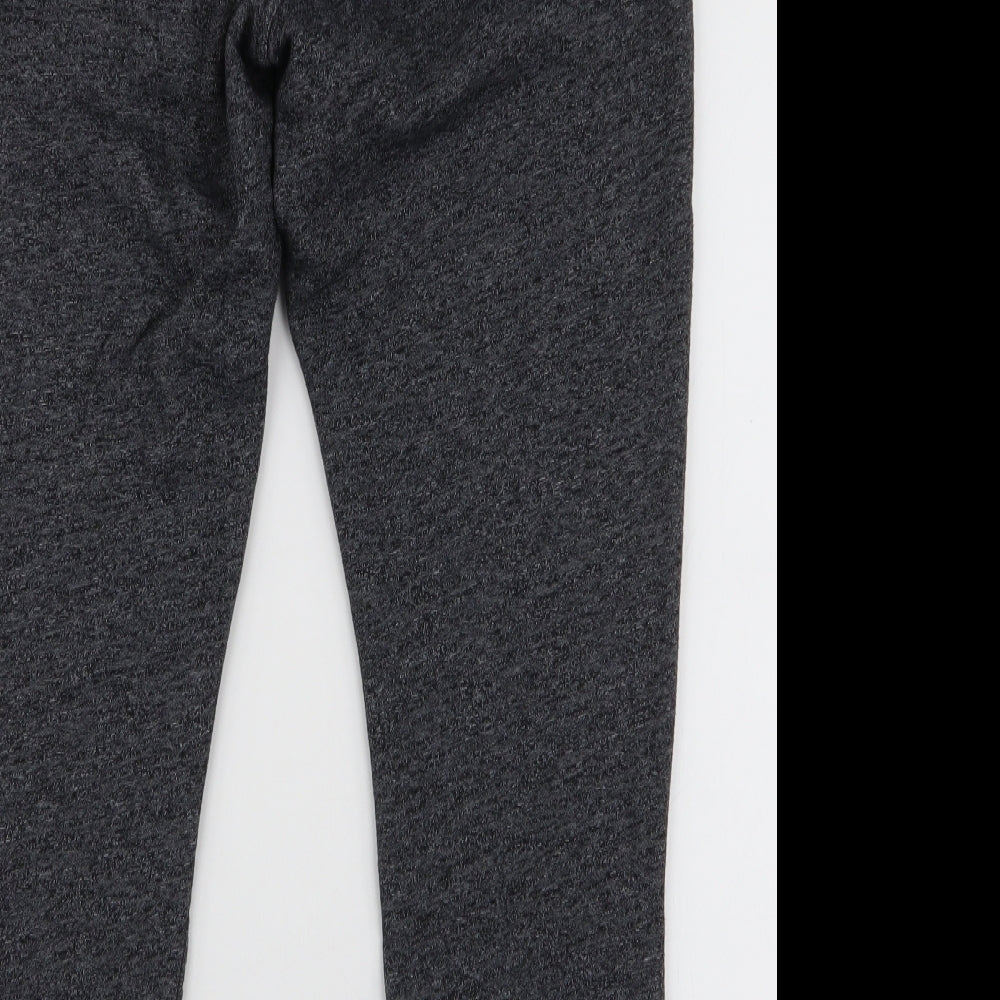 Matalan Mens Grey  Cotton Jogger Trousers Size M L28 in Slim Drawstring