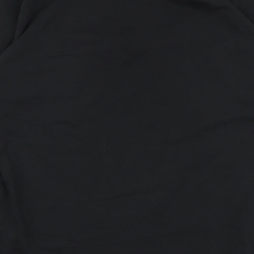 adidas Mens Grey  Polyester  T-Shirt Size L Round Neck  - Manchester united Football