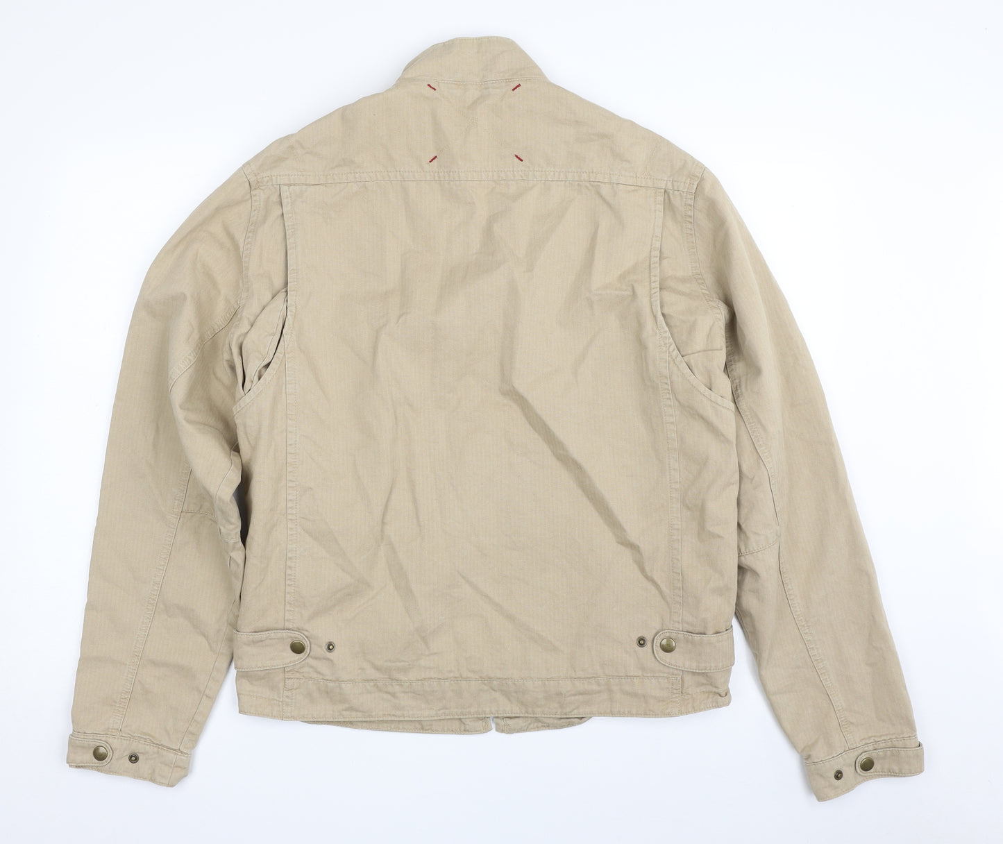 NEXT Mens Beige   Bomber Jacket Jacket Size M  Zip