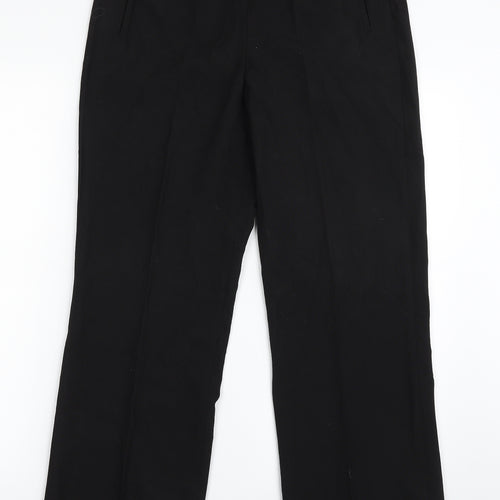 Lakeland Mens Black  Polyester Dress Pants Trousers Size 16 L29 in Regular Zip