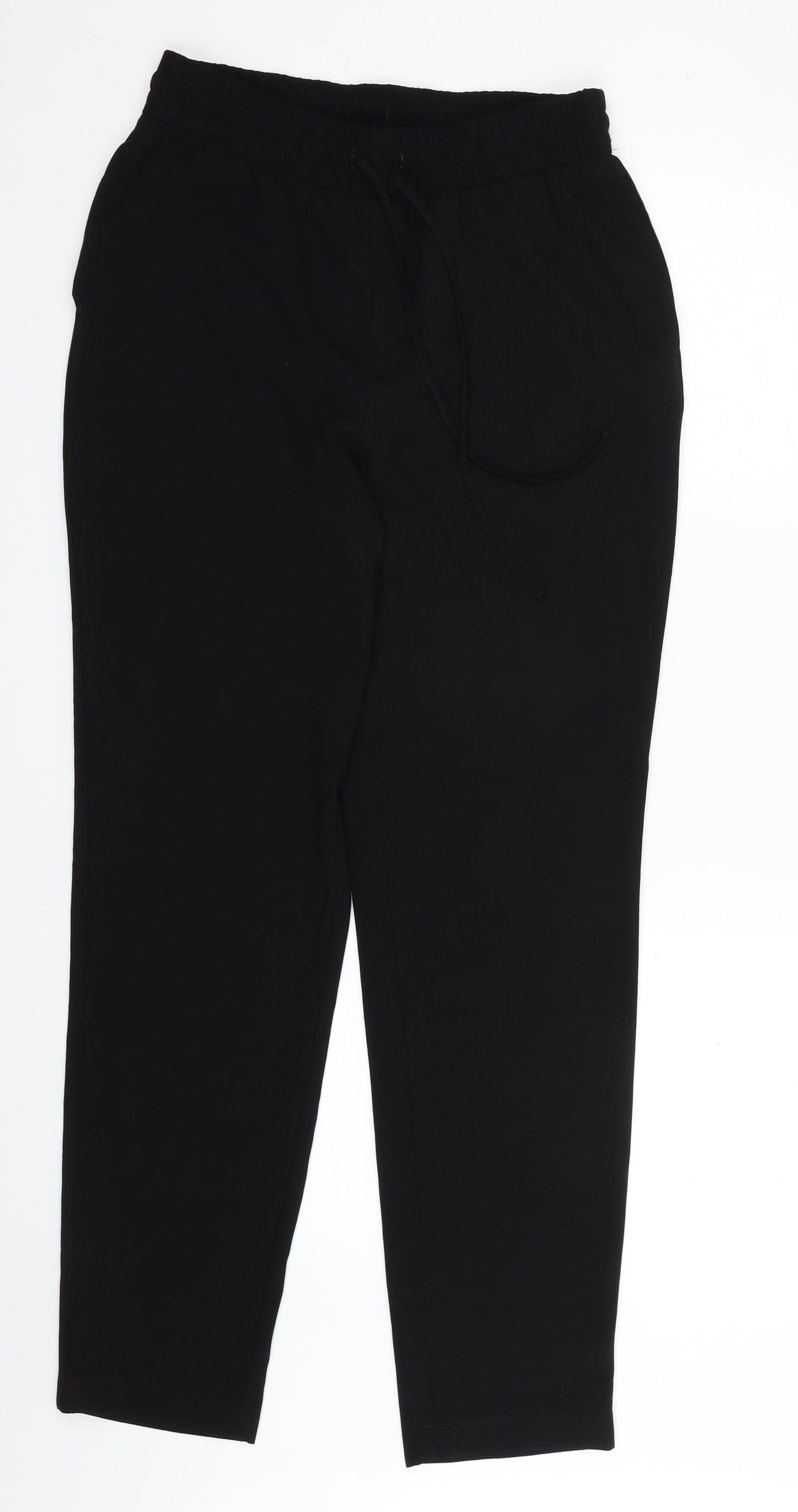 Very Womens Black  100% Polyester Jogger Leggings Size 10 L29 in